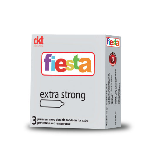 Fiesta 3in1 Extra Strong Condom