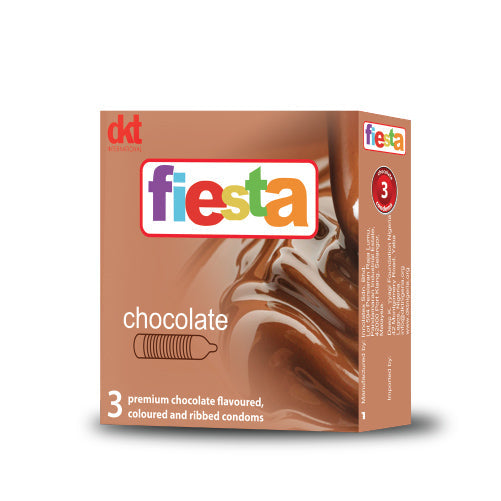 Fiesta Chocolate 3in1 Condom