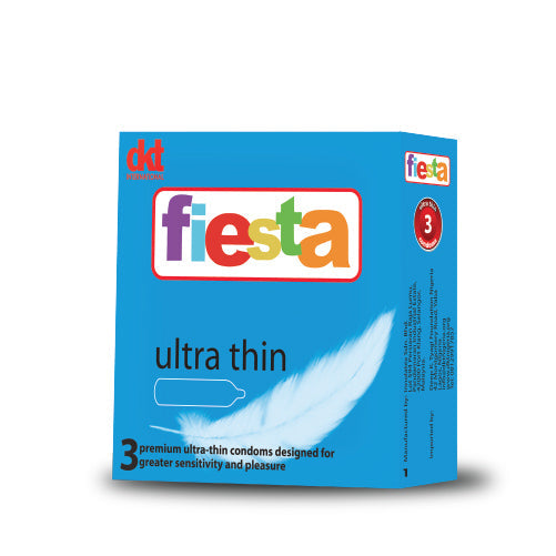Fiesta 3in1 Ultra Thin Condom