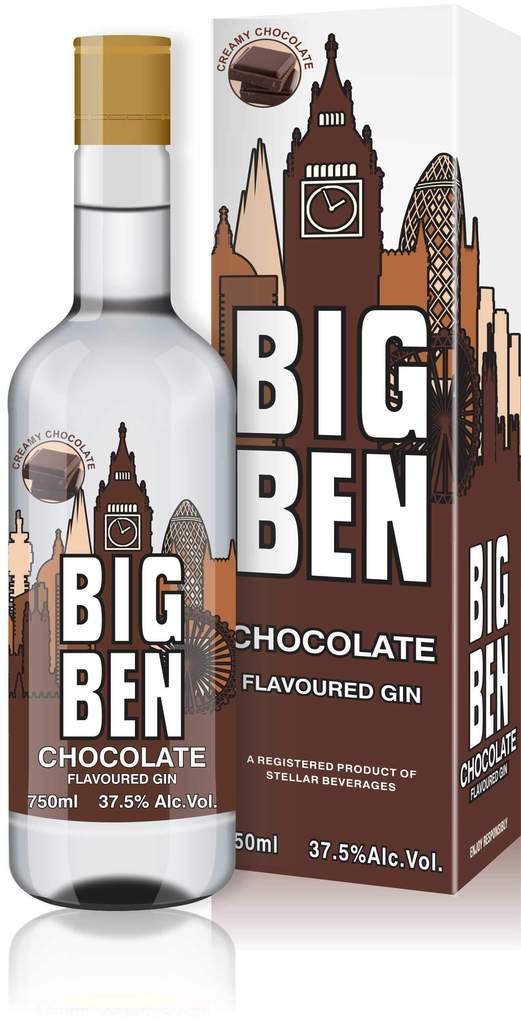 Big Ben  Gin 750ml Chocolate Gin