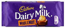 Cadbury Dairy  Chocolate Whole Nut 120g