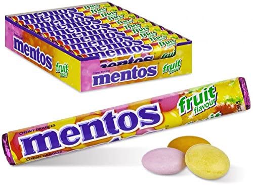 Mentos Fruit Candy Stick