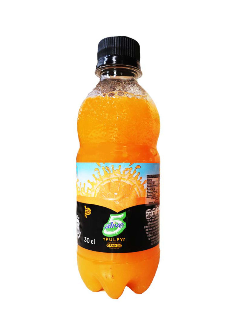 5 Alive Juice Pulpy Orange 30cl