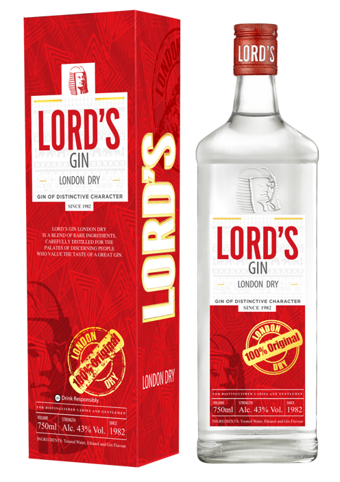 Lord's Dry Gin 750ml