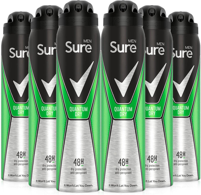 Sure Men Quantum Dry Spray 250ml