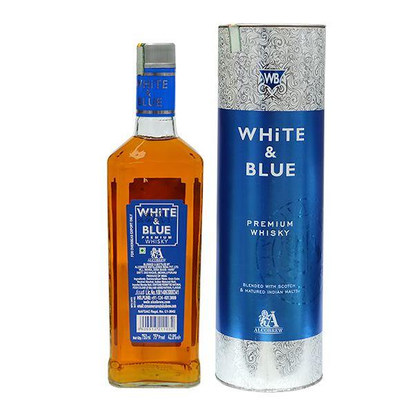 White & Blue Whisky 750ml(Box)