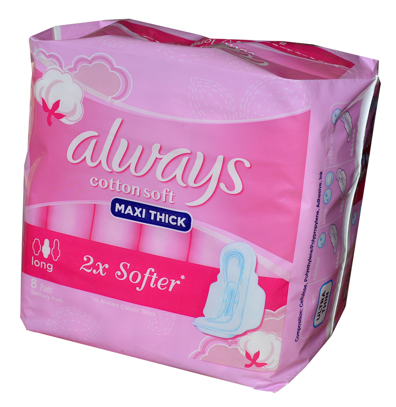 Always Cotton Soft Long by 8
