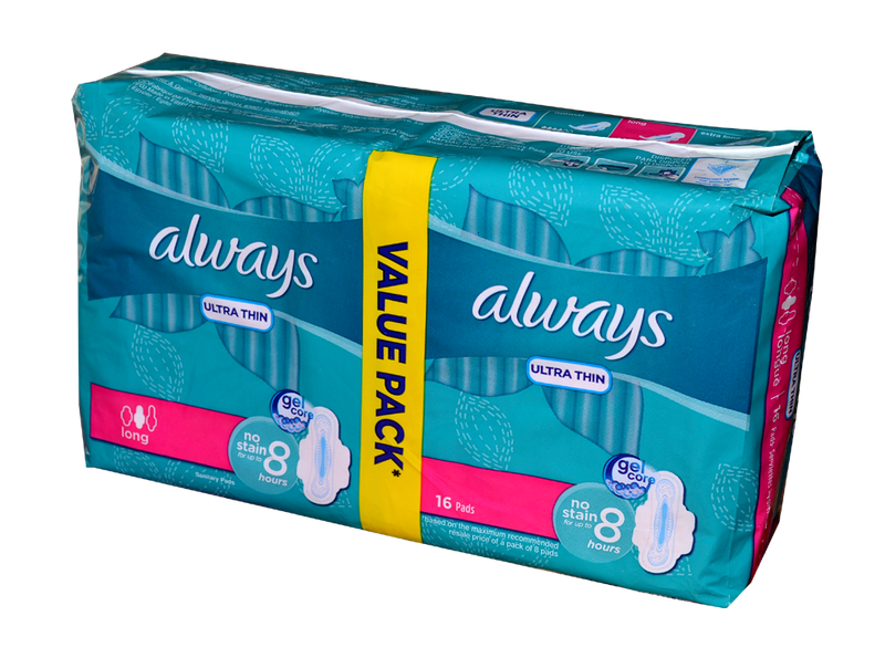 Always Ultra value Pack x16 Pink