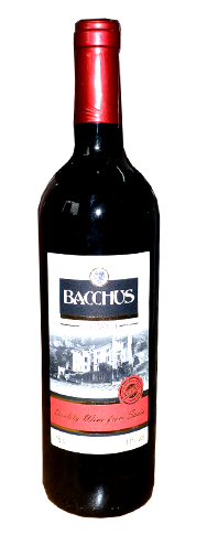 Bacchus Red Wine 75cl