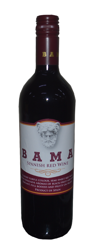 Bama Spanish Red Wine 75cl