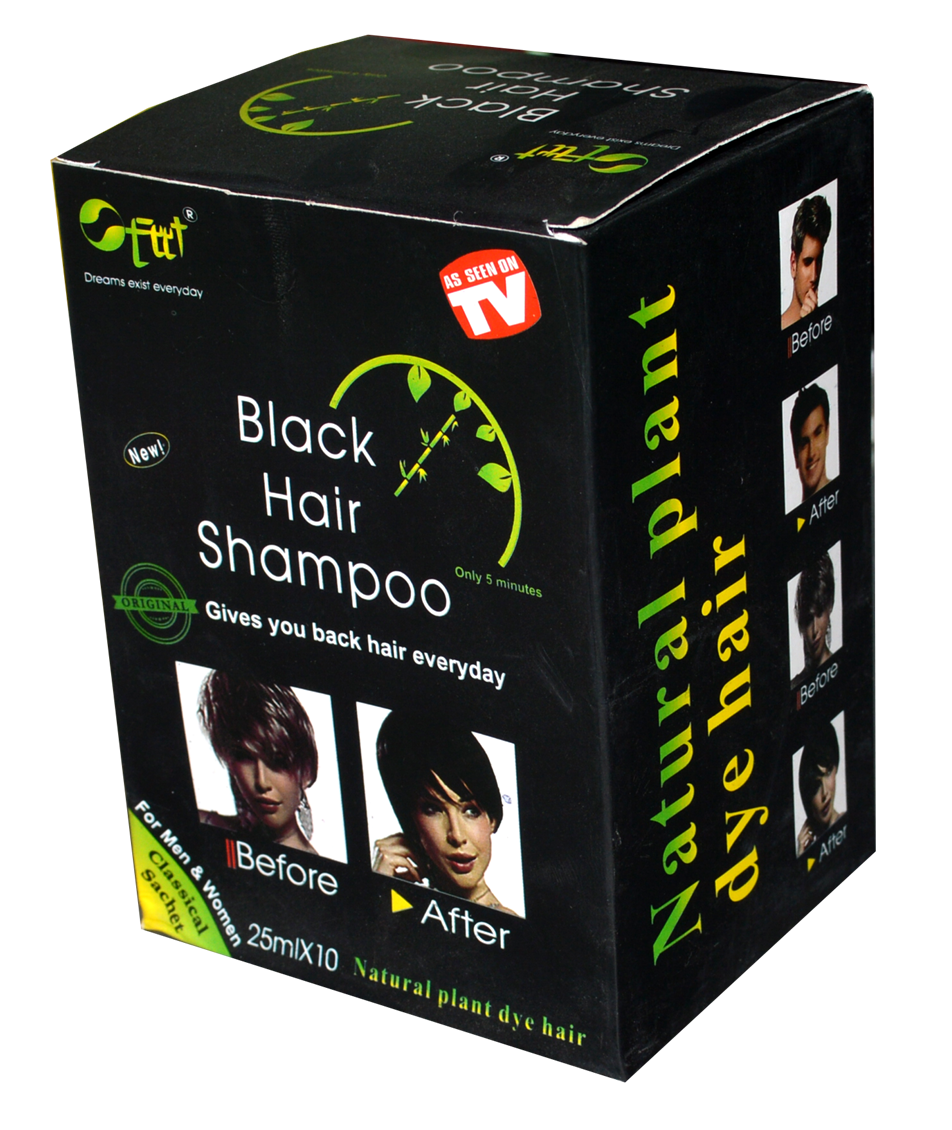 Black Hair Shampoo Dye