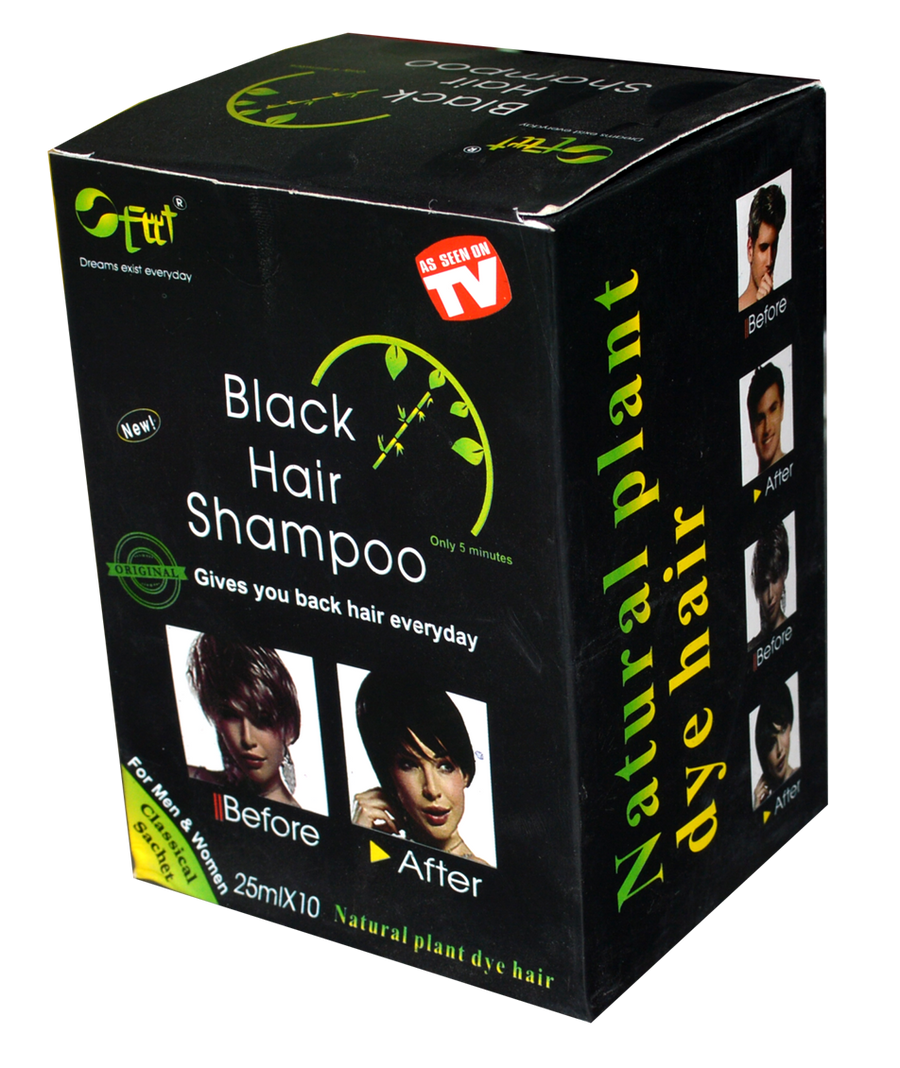 Black Hair Shampoo Dye