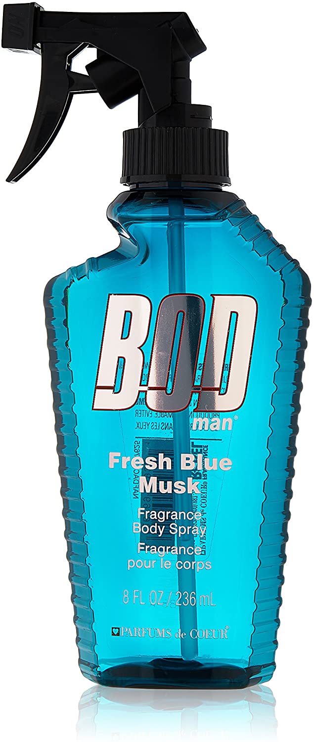 Bod Man Body Spray 236.6ml Fresh Blue Musk