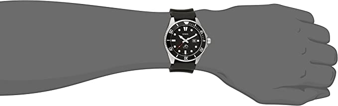 Casio Men's Black Dive-Style Sport Watch MDV106-1AV 