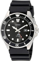 Casio Men's MDV106-1AV 200 M WR Black Dive Watch (MDV106-1A)