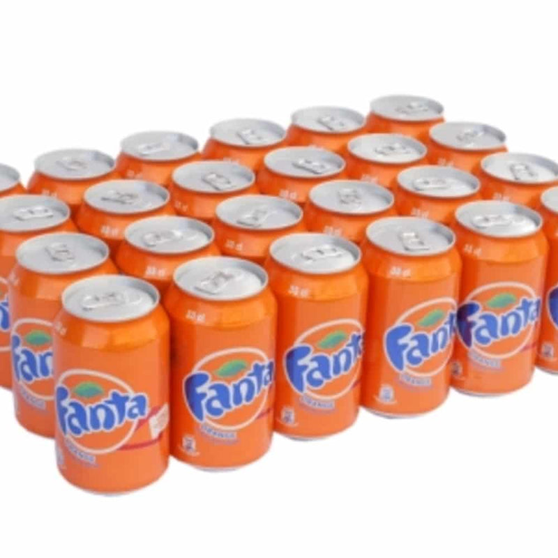 Fanta Orange Drink 33cl Can