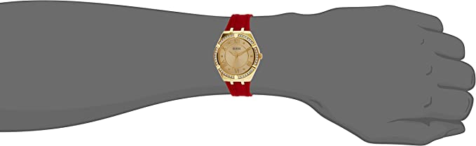 Guess 36MM Crystal Accented Watch