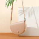 Brand Designer Crossbody Bags for Women Half Round Messenger Bag Soft Leather Luxury Women Bags Female Shoulder Bag High Quality