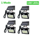 LED Solar Light Outdoor Solar Lamp Sensor Wall Light Waterproof Solar Powered Sunlight for Garden Decoration