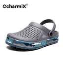 CcharmiX Mens Clogs Camo New Mens Sandals Slippers Men Outdoor Casual Men Sandals Water Shoes Male Big Size