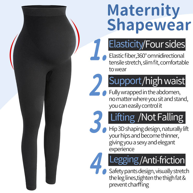 Fashion Maternity Shapewear High Waist Abdomen Support Shorts