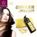 Natural Fast Hair Dying Shampoo Ginger Hair Dye Permanent Black Hair Shampoo for Women and Men Gray Hair Removal
