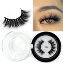 LEHUAMAO Makeup Eyelashes 3D Mink Lashes Thick HandMade Fluffy Lashes Cruelty Free Volume Wispy Soft Lash Reusable False Eyelash