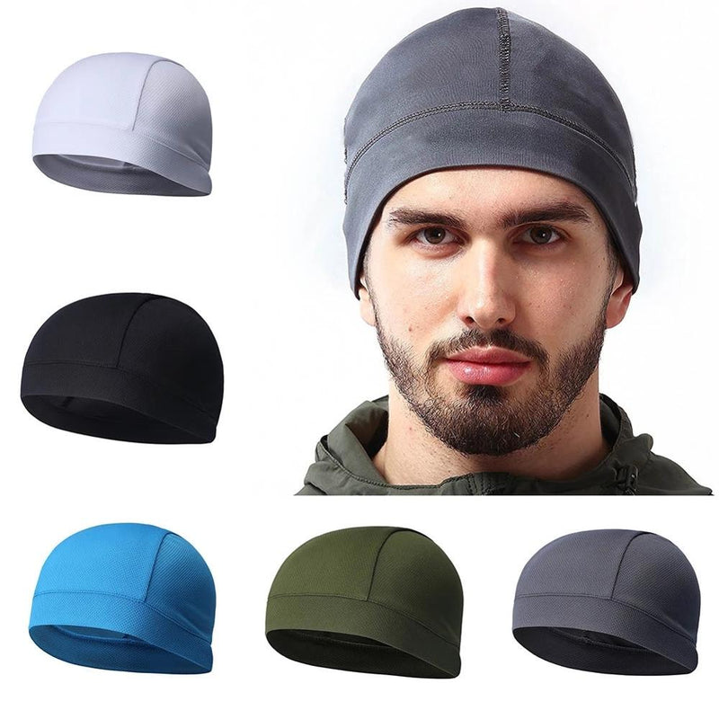 Cap Hat Breathable Absorb Sweat Solid Bike Bicycle Motorcycle Headband Outdoor Sport Cycling Running Climbing Accessories