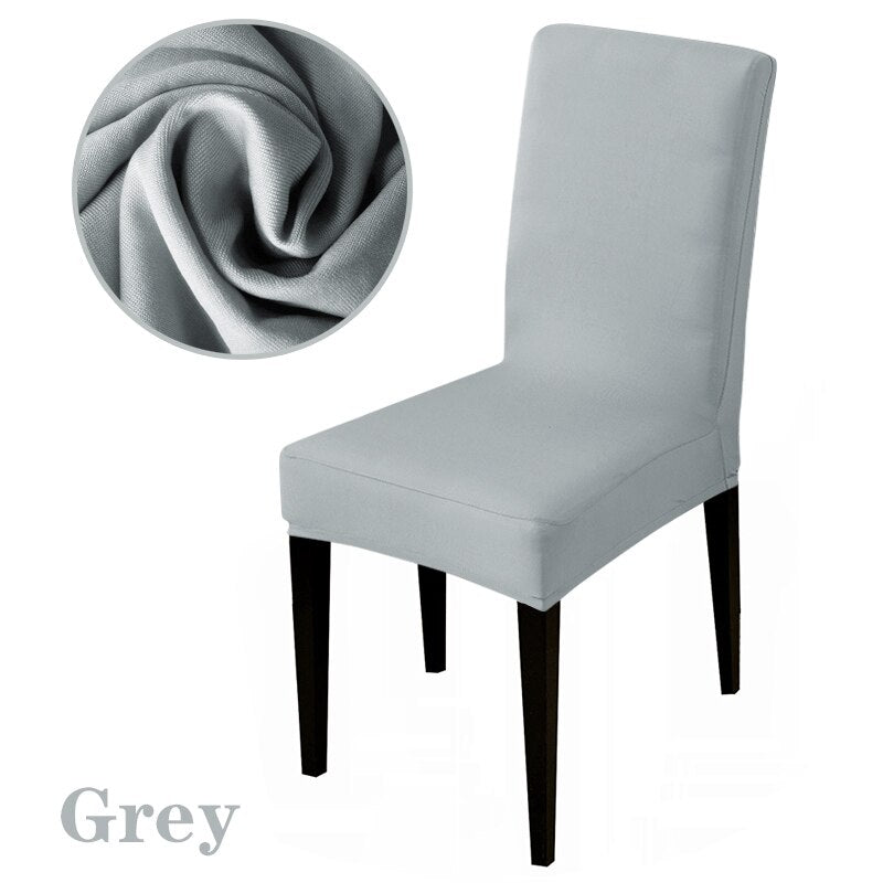 Printed Stretch Chair Cover Big Elastic Seat Chair Covers Office Chair Slipcovers Restaurant Banquet Hotel Home Decoration