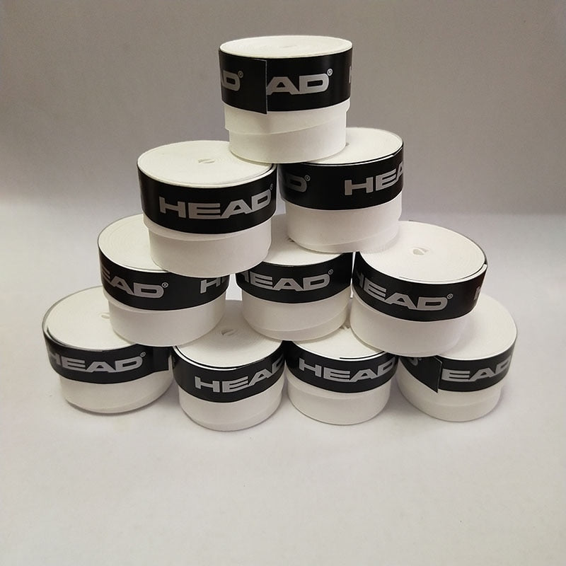 6 Pieces Original HEAD Overgrip Anti Slip Tennis Racket Sweatband Grips  Padel Shock Absorption Grip Tape