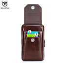 BULLCAPTAIN Genuine Leather Men&