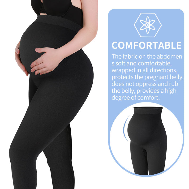 Elastic High Waist Maternity Leggings Skinny For Pregnant Women Belly  Support Postpartum Leggins Body Shaper Fitness Trousers - AliExpress