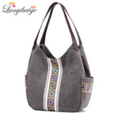Canvas Bags for Women Canvas Tote Bag Women Handbags Ladies Cotton Hand Bag Bolsos Mujer Large Capacity Lady Shoulder Bags