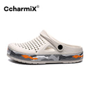 CcharmiX Mens Clogs Camo New Mens Sandals Slippers Men Outdoor Casual Men Sandals Water Shoes Male Big Size