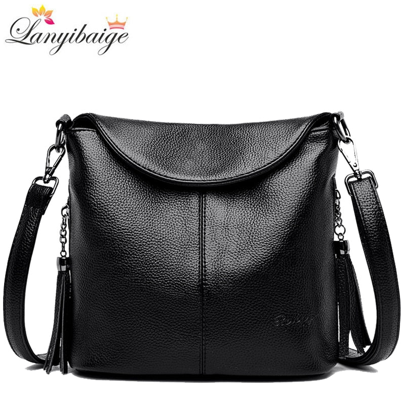 Soft Leather Crossbody Bags for Women Luxury Handbags Women Bags Designer Female Casual Hand Shoulder Bag bolsos de mujer