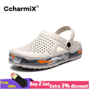 CcharmiX Mens Clogs Camo New Mens Sandals Slippers Men Outdoor Casual Men Sandals Water Shoes Male Big Size