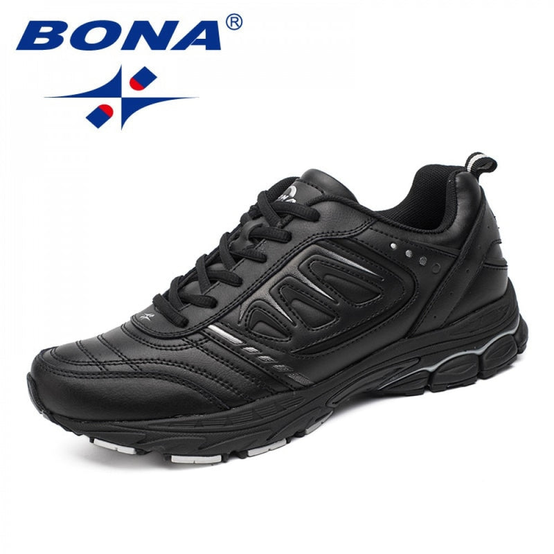 BONA Men Running Shoes Sneakers Lace Up