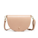 Brand Designer Crossbody Bags for Women Half Round Messenger Bag Soft Leather Luxury Women Bags Female Shoulder Bag High Quality