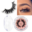 LEHUAMAO Makeup Eyelashes 3D Mink Lashes Thick HandMade Fluffy Lashes Cruelty Free Volume Wispy Soft Lash Reusable False Eyelash
