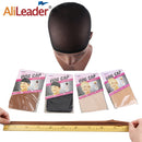 Alileader 2Pcs High Quality Wig Cap Brown Stocking Cap Cosplay Wig Caps Stocking Elastic Liner Mesh For Making Wigs