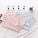 Harajuku Kawaii Cargo Pants Women Sweet Plaid Strawberry Print Casual Trousers Female Pink Overalls Girls Cute Vintage Jumpsuit