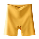 Flarixa Women Seamless Shorts Safety Pants High Waist Large Size Ice Silk Boxer Panties Anti Friction Skirt Shorts
