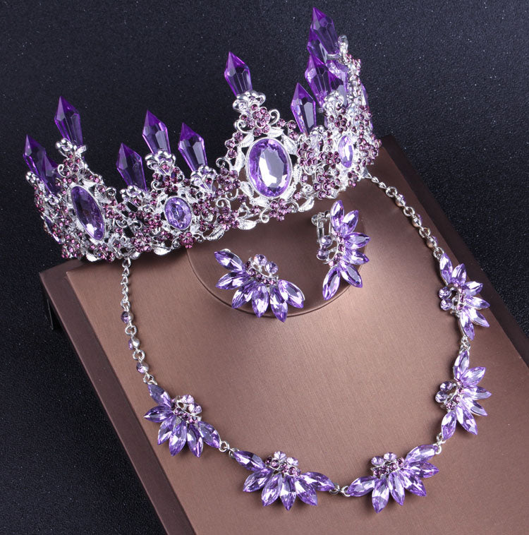 Purple clearance bridal jewelry