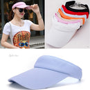 Sun female sunscreen outdoor sports topless tennis cap sun visor empty top hat