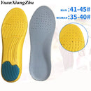 1Pair Sport Insoles Memory Foam Mezzanine Insole Sweat Absorption Pads Running Sport Shoe Inserts Breathable Insoles