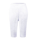 Plus Size Bamboo Fiber Leggings Elastic High Waist Leggings Workout Push Up Fitness Legging Leggings Short Big Size 7xl