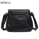 REPRCLA Brand Designer Women Messenger Bags Crossbody Soft PU Leather Shoulder Bag High Quality Fashion Women Bags Handbags