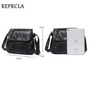REPRCLA Brand Designer Women Messenger Bags Crossbody Soft PU Leather Shoulder Bag High Quality Fashion Women Bags Handbags