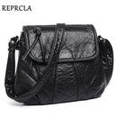 REPRCLA Brand Designer Women Messenger Bags Crossbody Soft PU Leather Shoulder Bag High Quality Fashion Women Bags Handbags