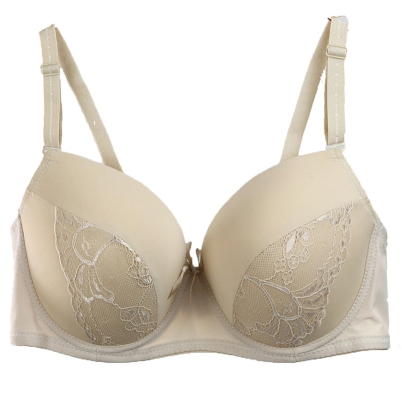 Transparent bra fully transparent ultra-thin fat mm thin full cup